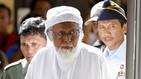 Pesantren Abu Bakar Baasyir di Ngruki Gelar Upacara HUT RI