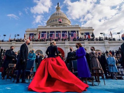 Alasan Lady Gaga Bergaya Seperti Hunger Games di Pelantikan Joe Biden