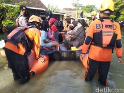 Hujan Selama 2 Hari, Ketinggian Banjir di Bojonegoro 80 Cm hingga 1 Meter