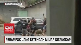 VIDEO: Perampok Uang Setengah Miliar Ditangkap