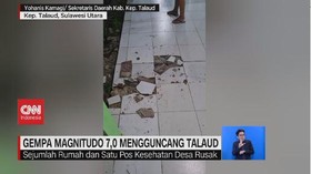 VIDEO: Gempa Magnitudo 7,0 Mengguncang Talaud Sulawesi Utara