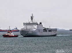 TNI AL Kirim Kapal Perang-Helikopter untuk Misi Perdamaian ke Lebanon