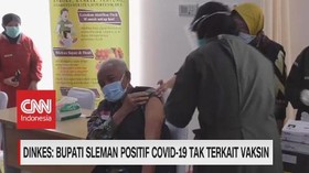 VIDEO: Dinkes: Bupati Sleman Positif Covid Tak Terkait Vaksin