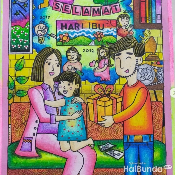 <p>Juara 1 lomba mewarnai: Maria @Keluargabulet</p>