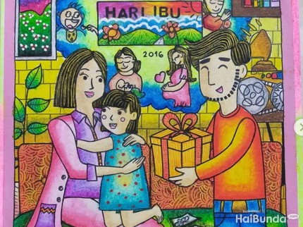 Keren Bun! Kreasi 12 Pemenang Lomba Menggambar & Mewarnai Bersama HaiBunda