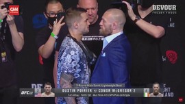 VIDEO: Detik-detik Menegangkan McGregor dan Poirier Faceoff