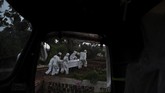 Kapasitas makam untuk jenazah pasien covid-19 hanya tersisa 139 di TPU Srengseng Sawah Jakarta.