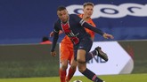 FOTO: Mbappe Bersinar, PSG Hajar Montpellier Paris Saint-Germain menang telak 4-0 atas Montpellier di Liga Prancis berkat kegemilangan Kylian Mbappe di Stadion Parc des Prince, Sabtu (23/1) dini hari WIB.