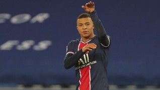 FOTO: Mbappe Bersinar, PSG Hajar Montpellier 