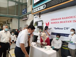 Luhut Ingin GeNose Tersebar di Hotel, Mal, hingga RT/RW
