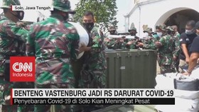 VIDEO: Benteng Vastenburg Jadi RS Darurat Covid-19