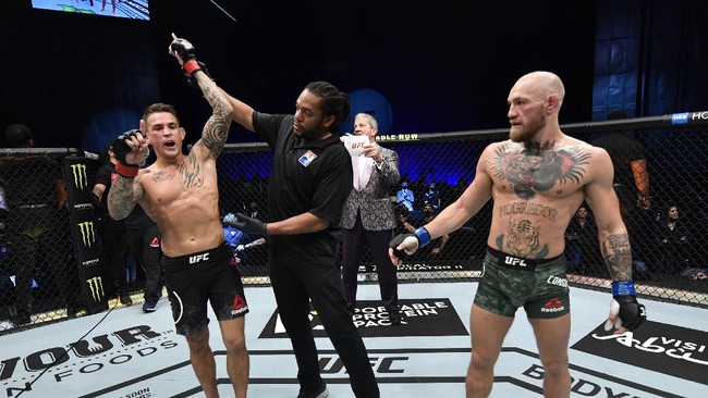 Conor McGregor disebut lebih memikirkan pertarungan dengan Manny Pacquiao dibandingkan duel menghadapi Dustin Poirier di UFC 264.