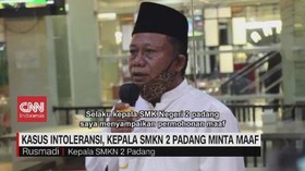 VIDEO: Siswi Harus Berjilbab, Kepala SMKN Padang Minta Maaf