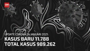 VIDEO: Positif Covid-19 Tembus 989 Ribu Kasus