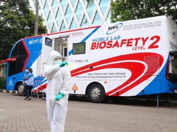 Canggih! RI Punya Lab Tes PCR yang Bisa Pindah-pindah