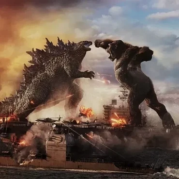 Pertarungan Sengit Dua Raksasa dalam Trailer 'Godzilla Vs Kong'