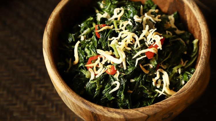 Oseng Daun Singkong Teri