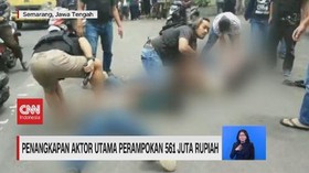 VIDEO: Penangkapan Aktor Utama Perampokan 561 Juta Rupiah