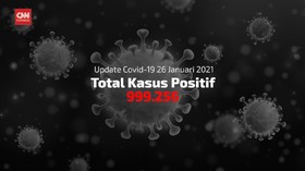 VIDEO: Kasus Positif Covid-19 RI Nyaris Tembus 1 Juta