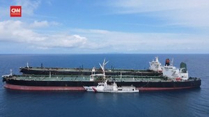 VIDEO: Bakamla Amankan 2 Tanker Berbendera Iran dan Panama
