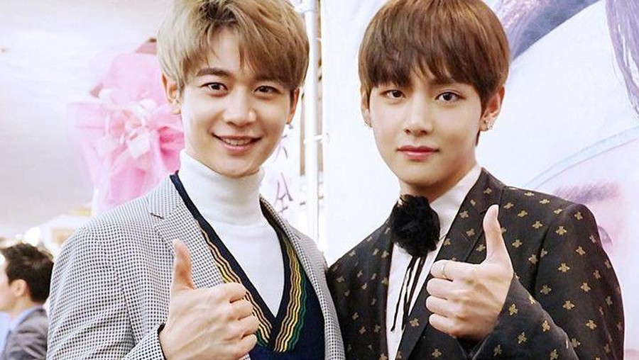 V BTS dan Minho SHINee V BTS dan Minho SHINee