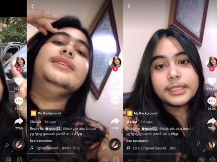 Viral Wanita Cantik Punya Kumis dan Jenggot, Awalnya Sempat Minder