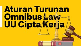 INFOGRAFIS: Aturan Turunan Omnibus Law UU Cipta Kerja