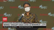 VIDEO: Menkes Tanggapi Kasus Covid-19 Menembus 1 Juta