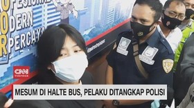 VIDEO: Pelaku Mesum Wanita di Halte Diberi Imbalan Rp 22 Ribu