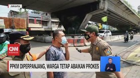 VIDEO: PPKM Diperpanjang, Warga Tetap Abaikan Prokes