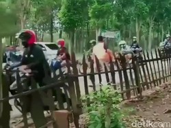 Polisi Selidiki Rombongan Motor Berknalpot Brong yang Dipukul Warga Kediri