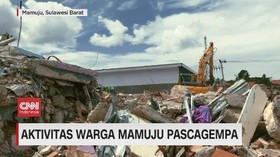 VIDEO: Aktivitas Warga Mamuju Pascagempa