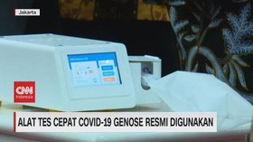VIDEO: Alat Tes Cepat Covid-19 Genose Resmi Digunakan