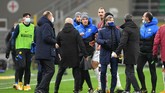 FOTO: Detik-detik Perkelahian Lukaku dan Ibrahimovic Romelu Lukaku dan Zlatan Ibrahimovic terlibat perkelahian saat Inter Milan vs AC Milan di Coppa Italia.
