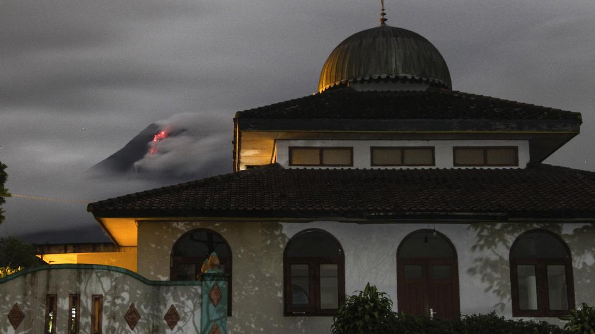 FOTO : Erupsi Gunung Merapi