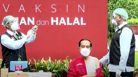 Jokowi Sebut Vaksinasi untuk Masyarakat Pertengahan Februari