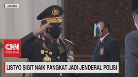 VIDEO: Listyo Sigit Naik Pangkat Jadi Jenderal Polisi