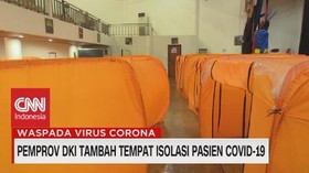 VIDEO: Pemprov DKI Tambah Tempat Isolasi Pasien Covid-19