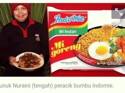 Fakta Peracik Bumbu Indomie dan Penjual Mie Ayam Cantik di Sentul