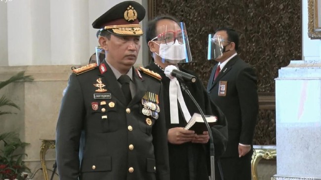 Kapolri Jenderal Listyo meminta Kabareskrim Komjen Agus Andrianto mewujudkan penegakan hukum yang adil di tengah masyarakat.