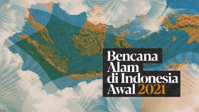 INFOGRAFIS: Bencana Alam di Indonesia Awal 2021