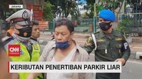 VIDEO: Keributan Penertiban Parkir Liar