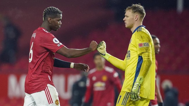 Sheffield United secara mengejutkan mampu menghentikan catatan tak terkalahkan Manchester United di angka 13 pertandingan.