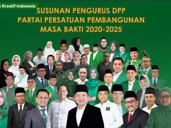 Dipimpin Suharso Monoarfa, Ini Wajah Baru DPP PPP 2020-2025