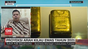 VIDEO: Proyeksi Arah Kilau Emas Tahun 2021