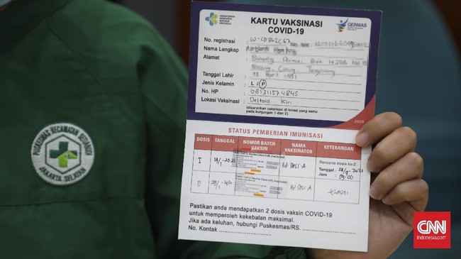 Warga kelompok sasaran vaksinasi Covid-19 tahap kedua tidak perlu mendaftar secara personal dan bisa langsung mendatangi lokasi dan menyebutkan NIK.