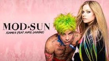 Lirik Lagu Flames - Mod Sun ft Avril Lavigne