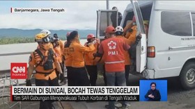 VIDEO: Bermain di Sungai, Bocah Tewas Tenggelam