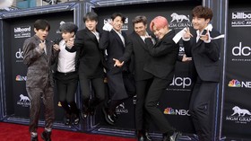 Netizen Bocorkan Persiapan Syuting BTS untuk Grammy Awards