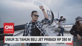 VIDEO: Umur 31 Tahun Beli Jet Pribadi Rp 280 M